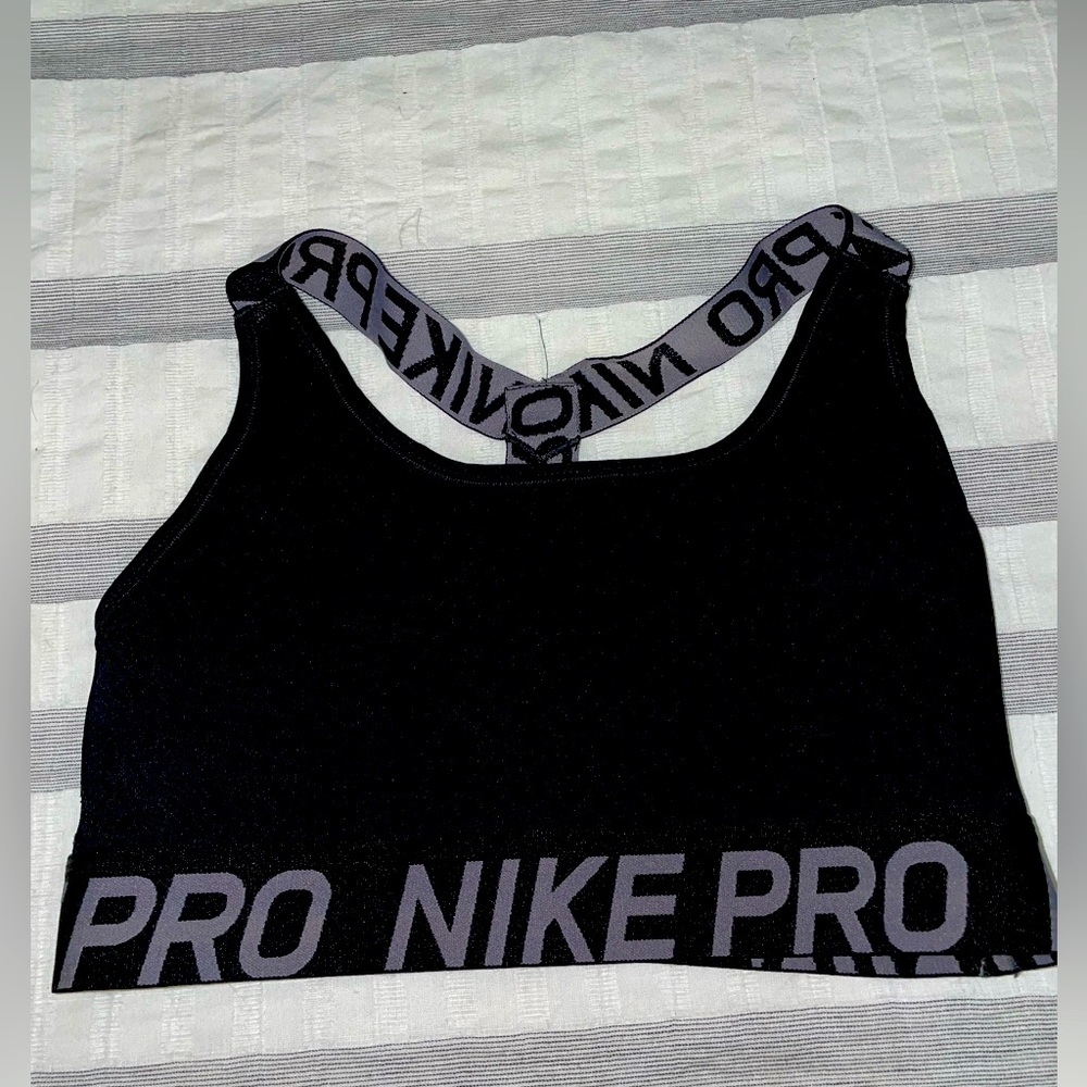 Nike Pro Sport bra Size S Black
